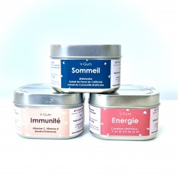 Pack découverte Gummies - V-Gum énergie, sommeil et immunité